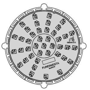 Registro circular no abatible