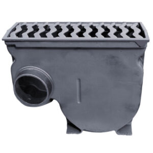 Sumidero sifónico de Fund. dúctil con salida vertical y horizontal