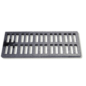 Rejilla traga-aguas sin marco