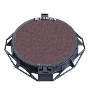 Registros circulares rellenables abatibles